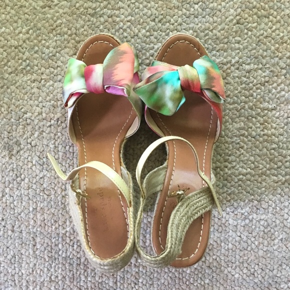 Kate Spade Giverny wedges, size 8. - Picture 2 of 5